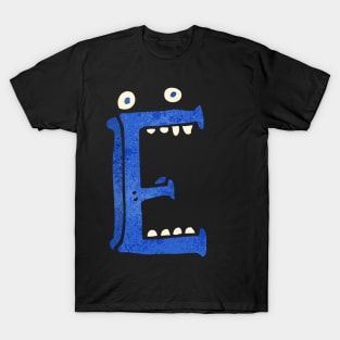 funny Letter E T-Shirt